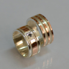 Пара обручок зі срібла