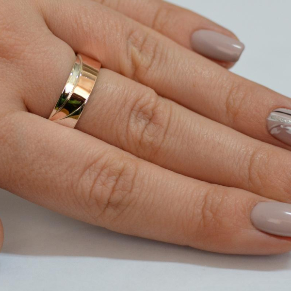 Обручка із срібла