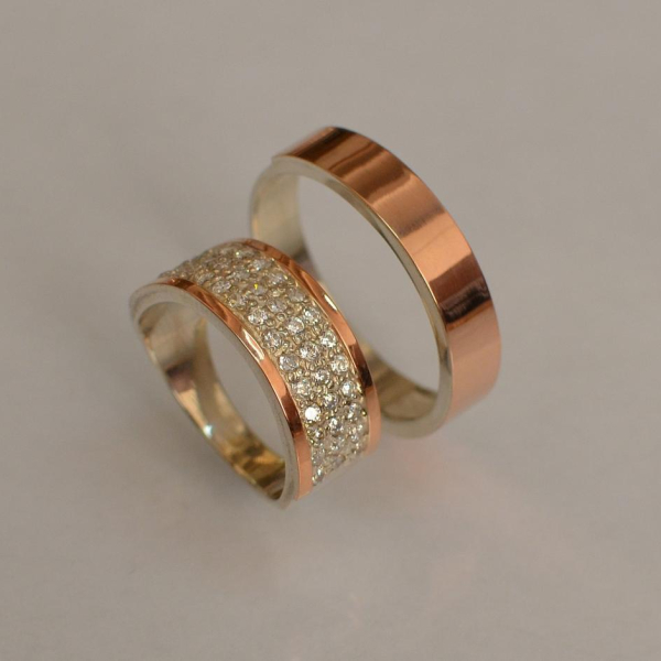 Пара срібних обручок