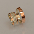 Пара срібних обручок