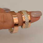 Пара обручок зі срібла