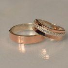 Пара срібних обручок