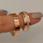 Пара срібних обручок