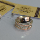 Обручка срібна