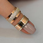 Пара обручок зі срібла