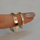 Пара обручок зі срібла