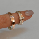 Пара обручок зі срібла