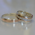 Пара срібних обручок