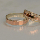 Пара срібних обручок