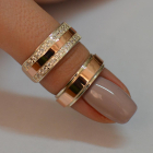 Пара срібних обручок