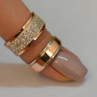 Пара обручок зі срібла