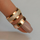 Пара обручок зі срібла