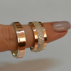 Пара обручок зі срібла