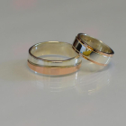 Пара срібних обручок