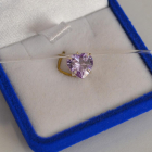 Підвіска срібна серце на лісці