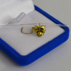 Підвіска срібна серце на лісці