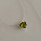 Підвіска срібна серце на лісці