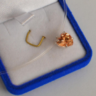 Підвіска срібна серце на лісці