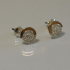 Срібні сережки-гвоздики