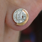 Срібні сережки-гвоздики