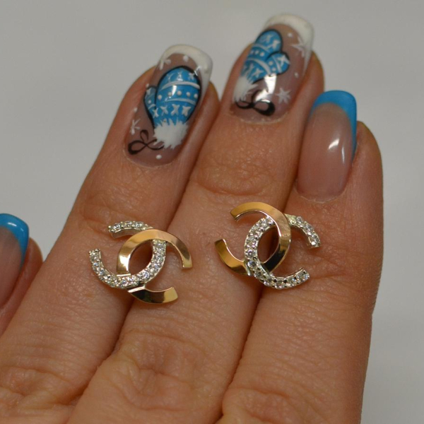 Сережки гвоздики