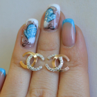 Сережки гвоздики