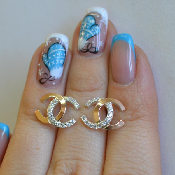 Сережки гвоздики