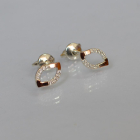 Сережки-гвоздики із срібла