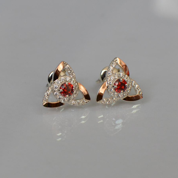 Сережки-гвоздики із срібла