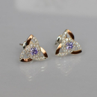 Сережки-гвоздики із срібла