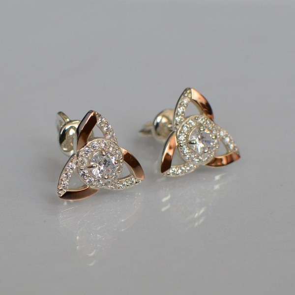 Сережки-гвоздики із срібла