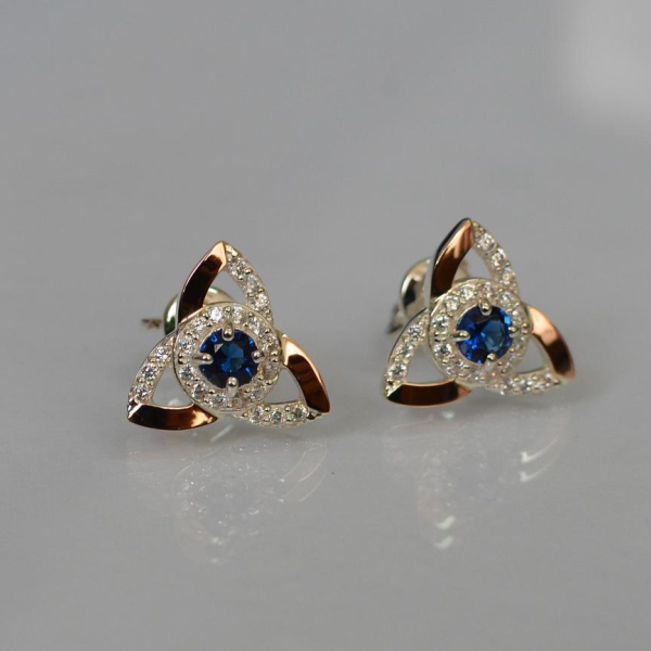 Сережки-гвоздики із срібла