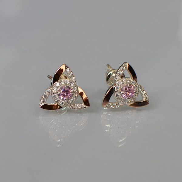 Сережки-гвоздики із срібла