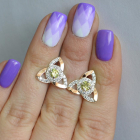 Сережки-гвоздики із срібла