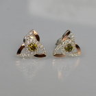 Сережки-гвоздики із срібла