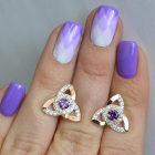 Сережки-гвоздики із срібла