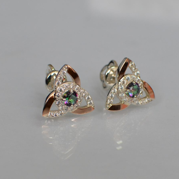 Сережки-гвоздики із срібла