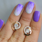 Сережки гвоздики