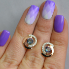 Сережки гвоздики