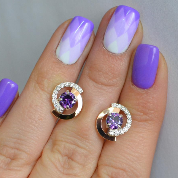 Сережки гвоздики