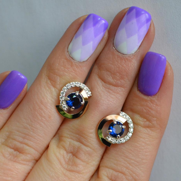 Сережки гвоздики