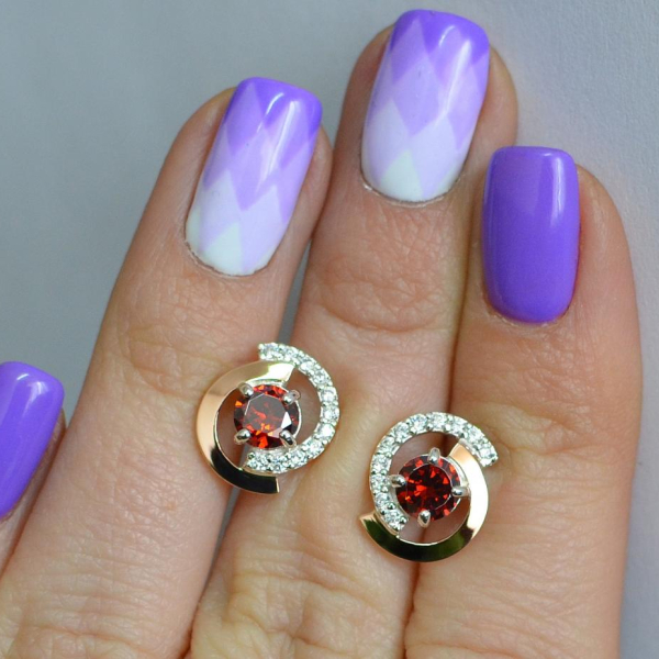 Сережки гвоздики