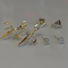 Сережки-гвоздики