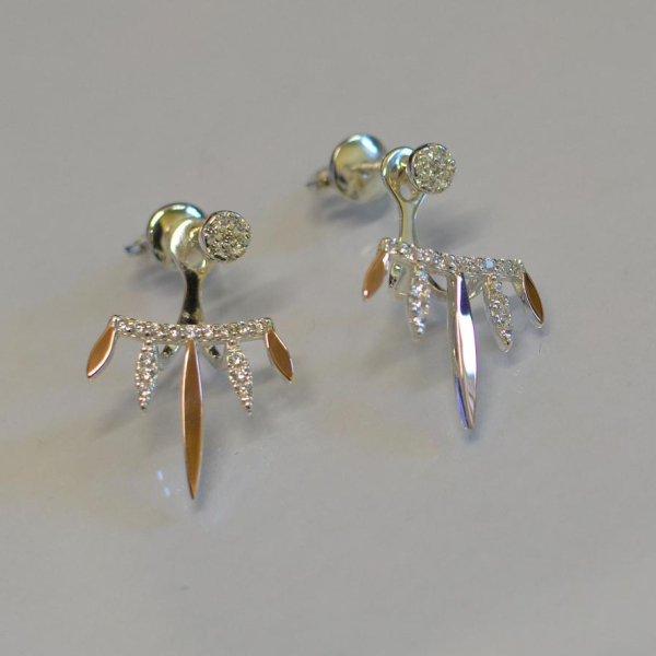 Сережки-гвоздики