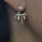 Сережки-гвоздики