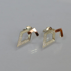 Срібні сережки-гвоздики