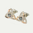 Сережки-гвоздики із срібла