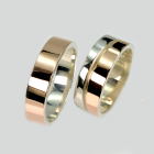 Пара срібних обручок