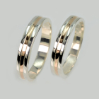 Обручка срібна