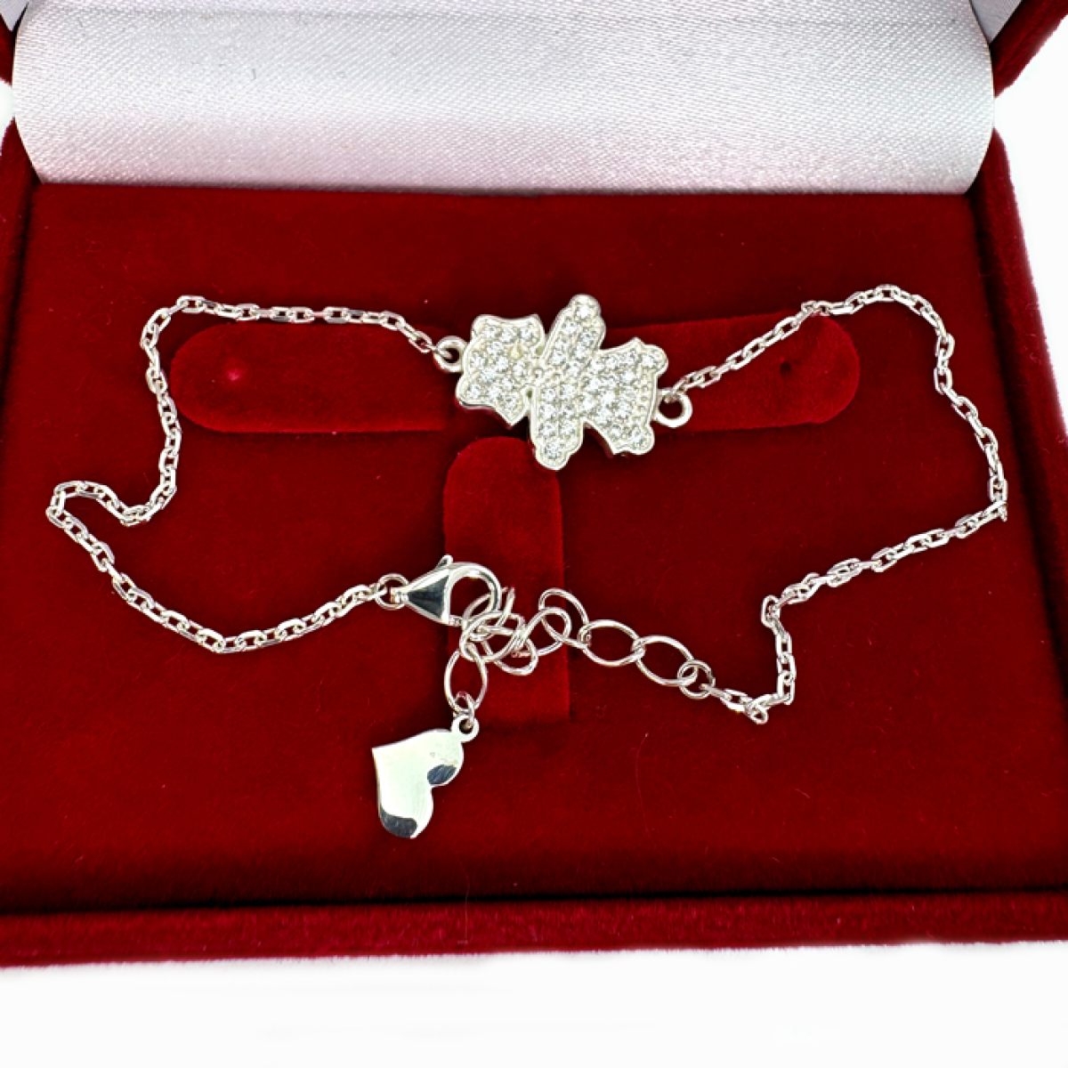 Срібний браслет для мами "дівчинка"